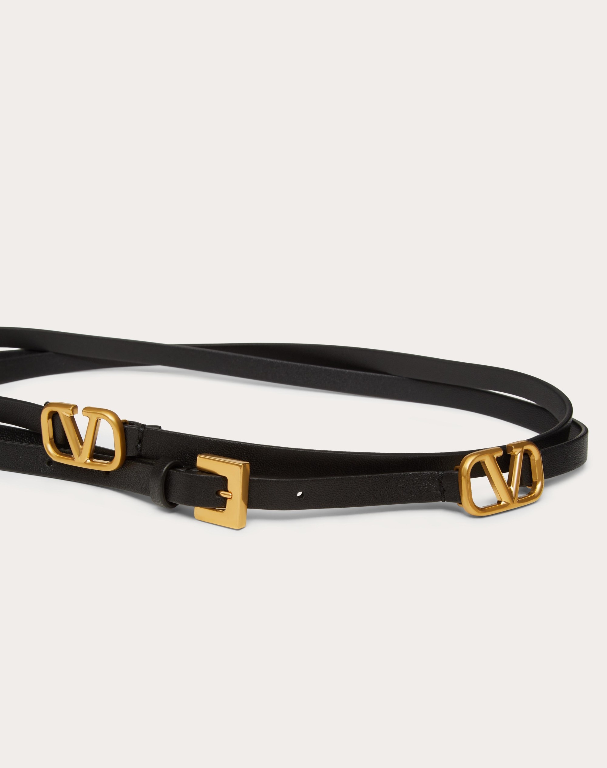 VLOGO SIGNATURE NAPPA BELT 10 MM - 4