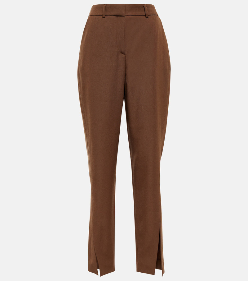 Tapered wool pants - 1