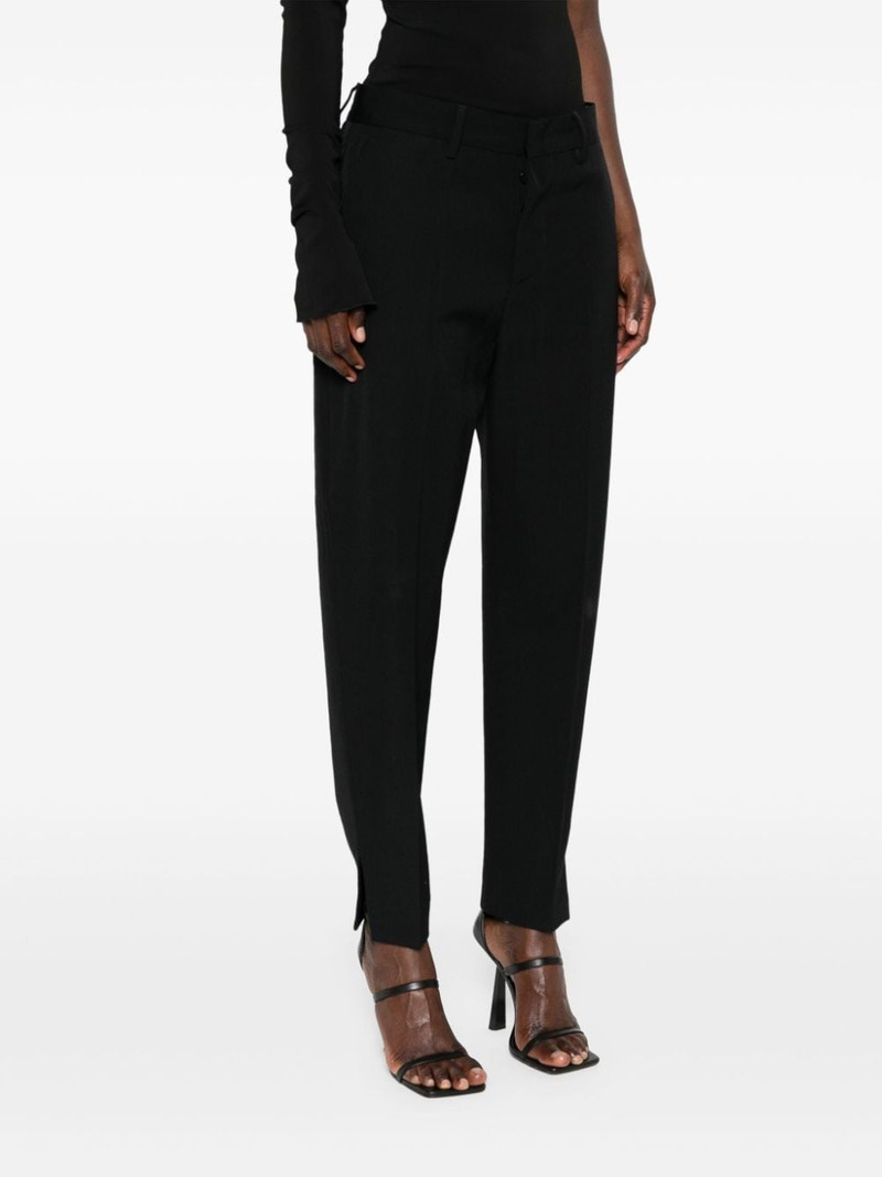 straight cropped trousers 3