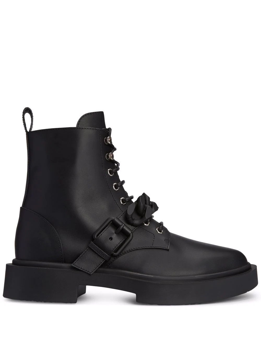 Adric chain-trim ankle boots - 1
