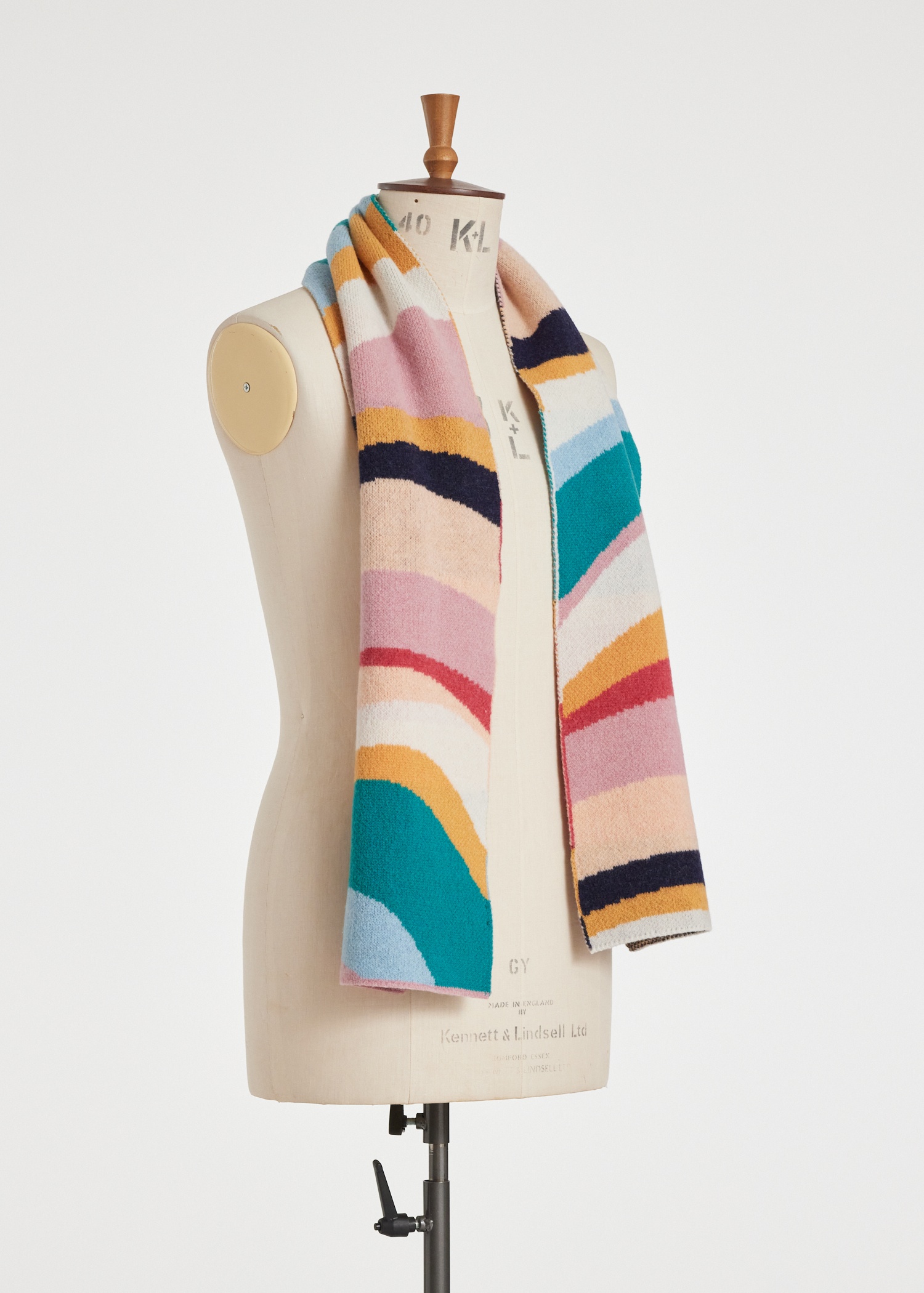 Women's 'Swirl' Jacquard Scarf - 5