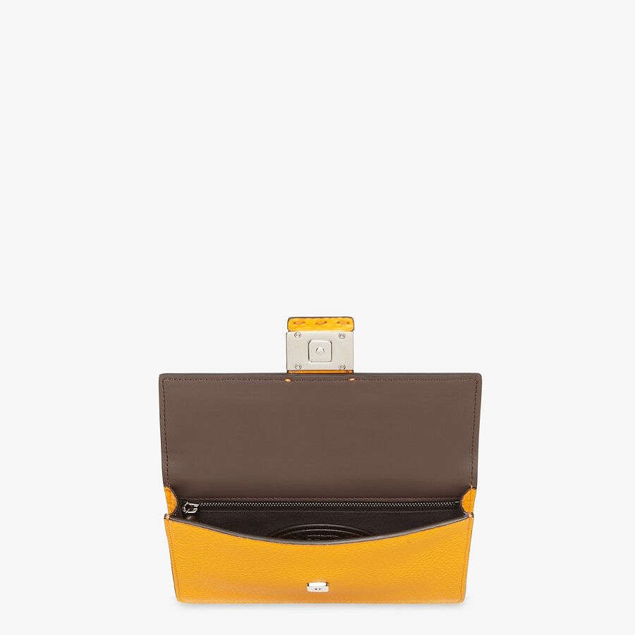 Orange leather bag - 4