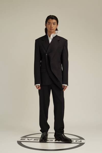 Y/Project Classic Twisted Lapel Blazer outlook