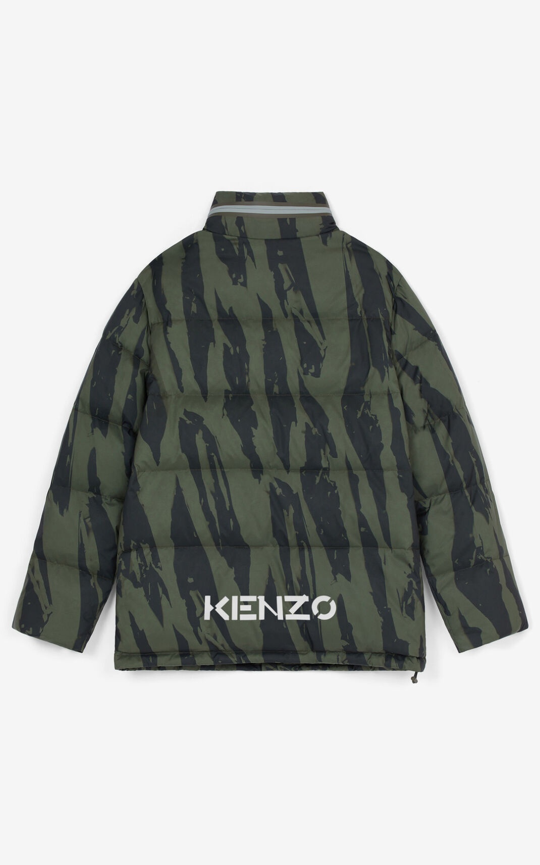 Pleat Camo' down jacket - 5