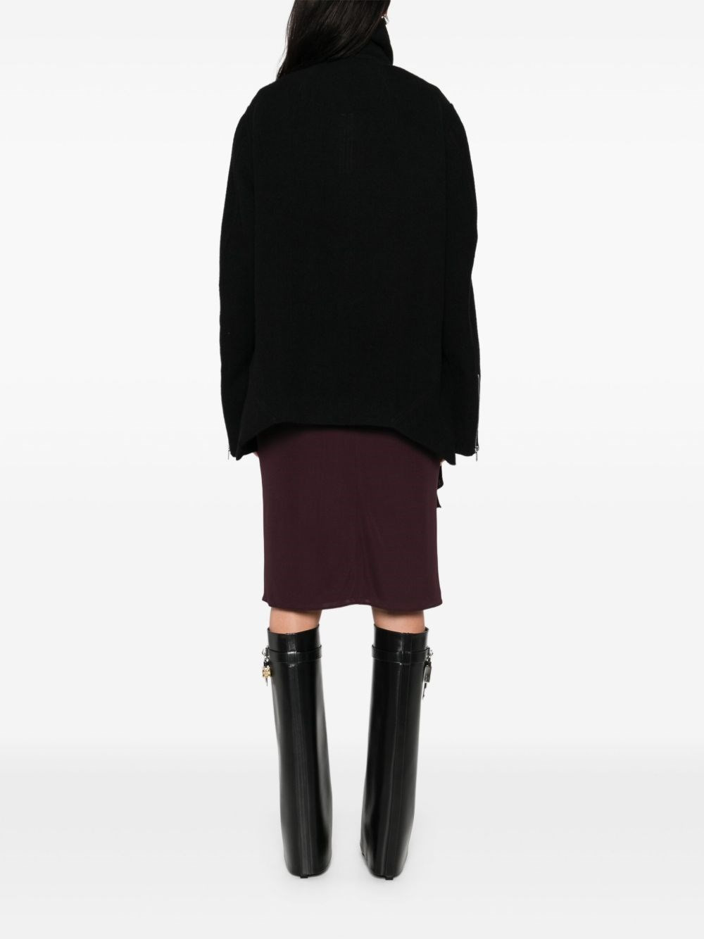 Wool zipped jacket - 4