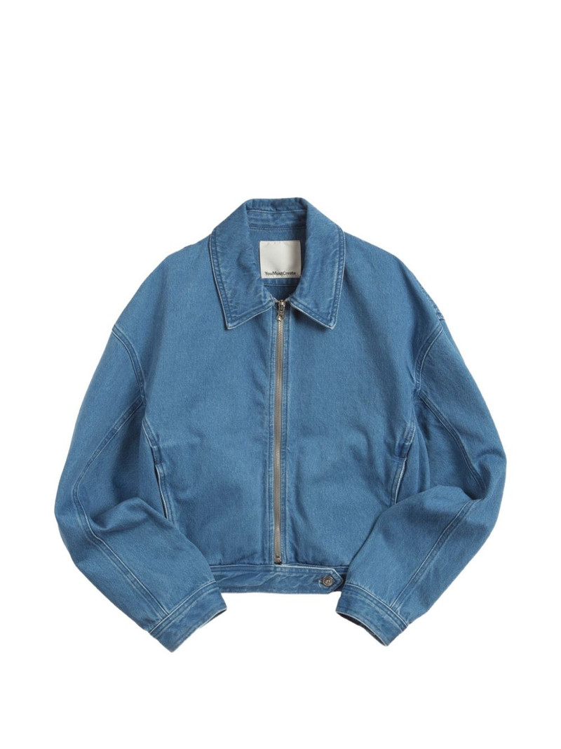Spencer collar zip jacket 1