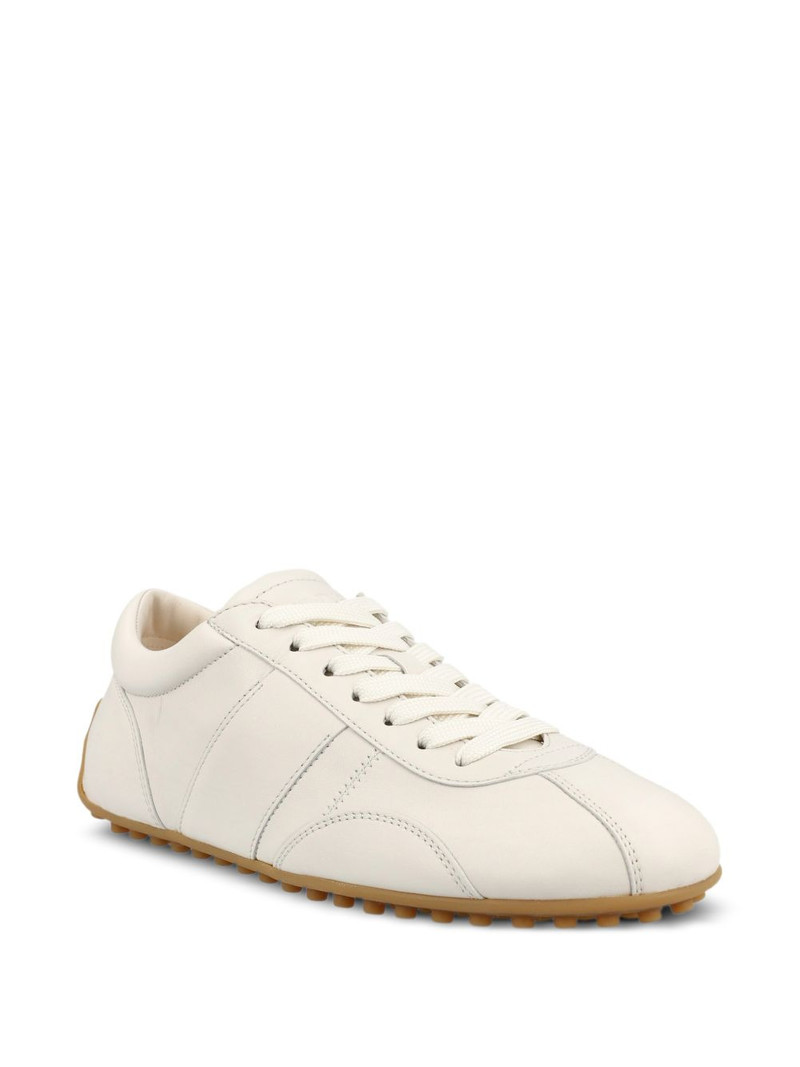 Tod's laces leather trainers outlook