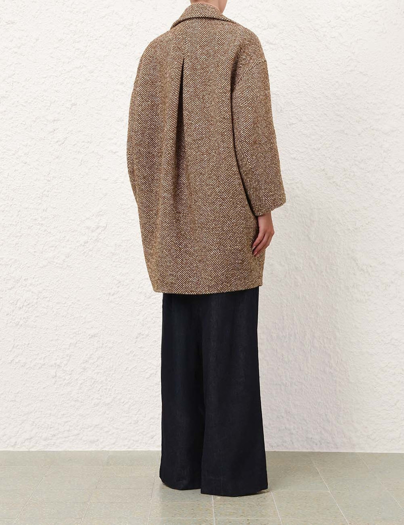 REBELLION HERRINGBONE COAT 4