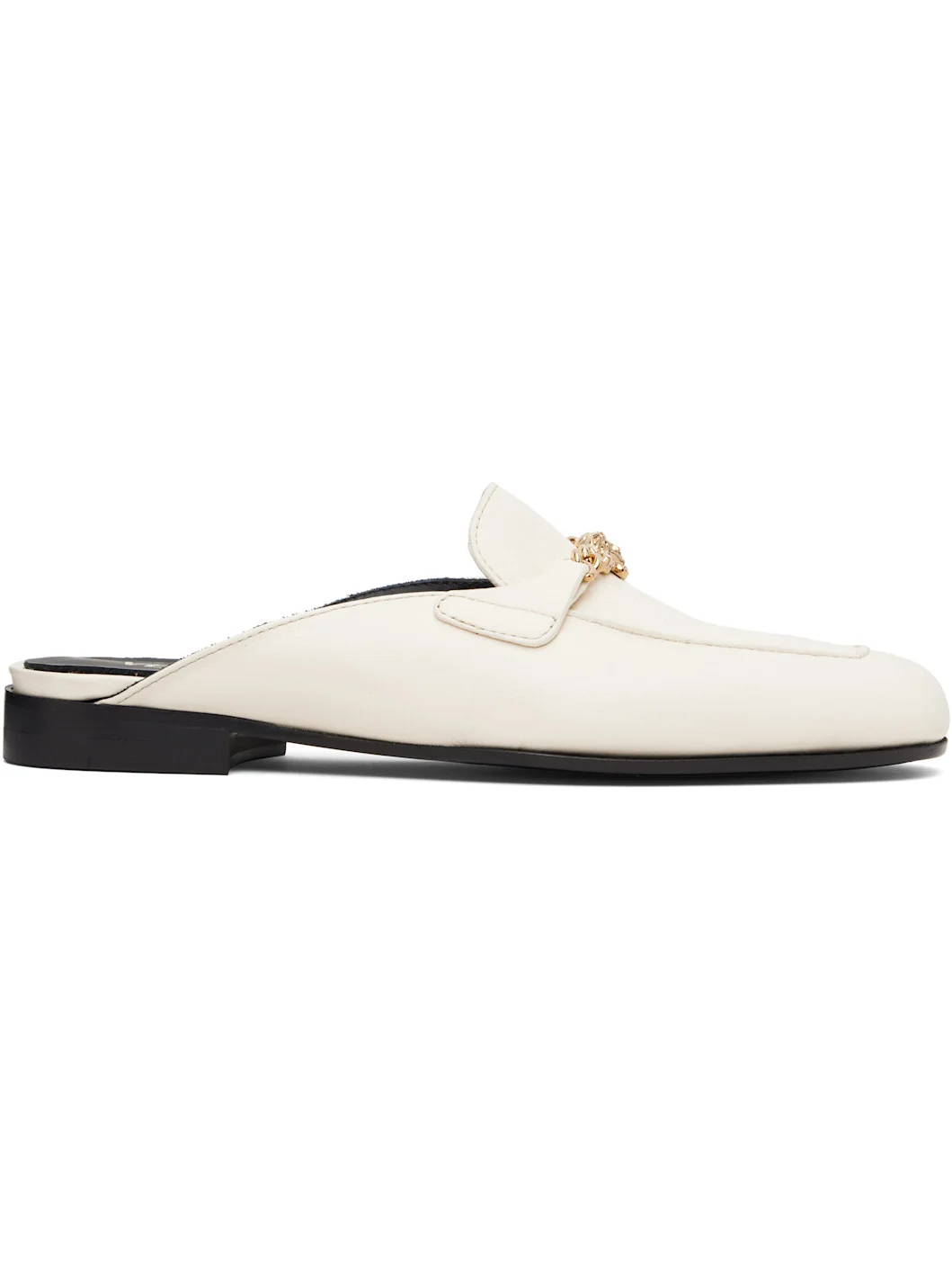 Off-White Medusa Leather Loafers - 1