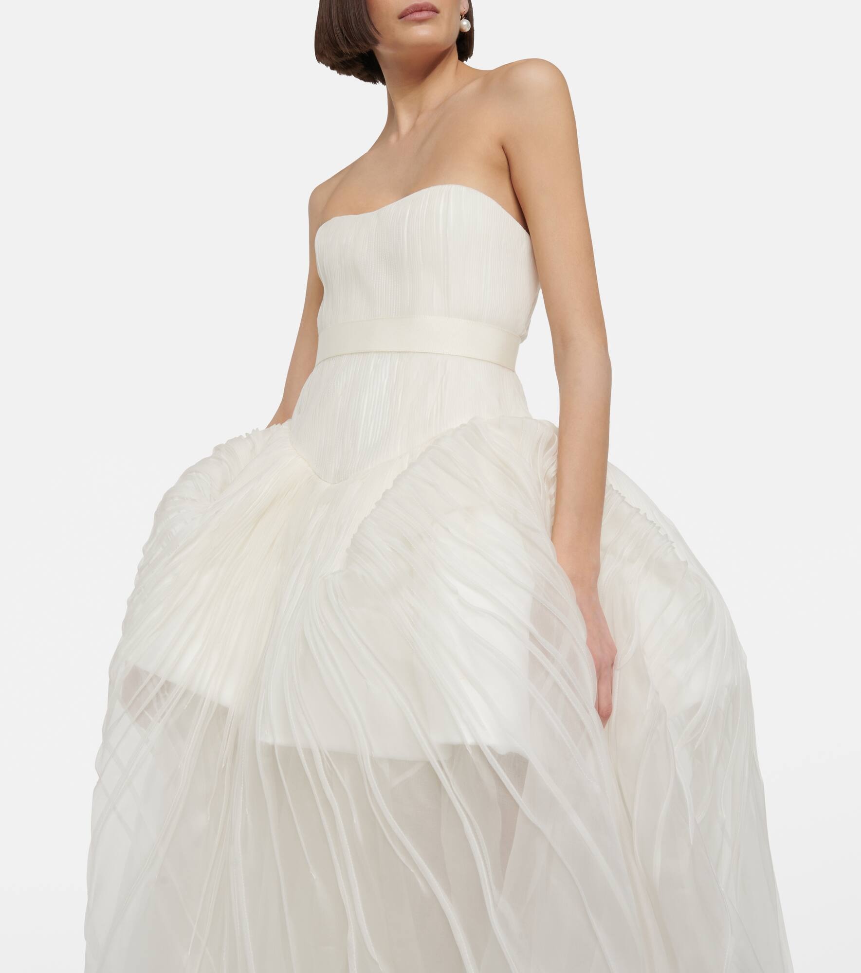 Bridal Emory silk organza gown - 6