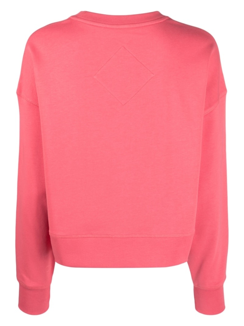 cotton long-sleeved sweatshirt - 2