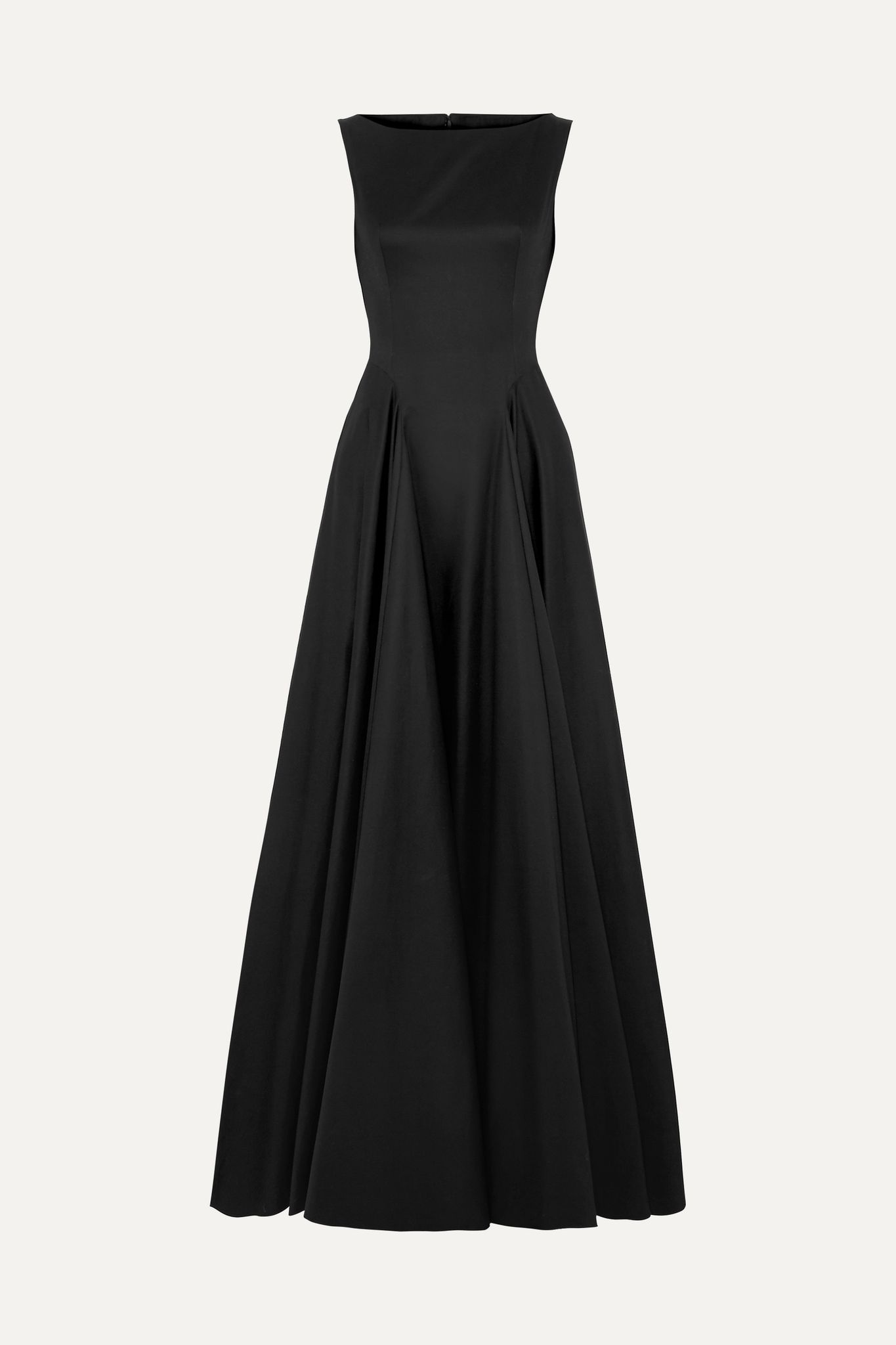 Cotton-gabardine maxi dress - 1