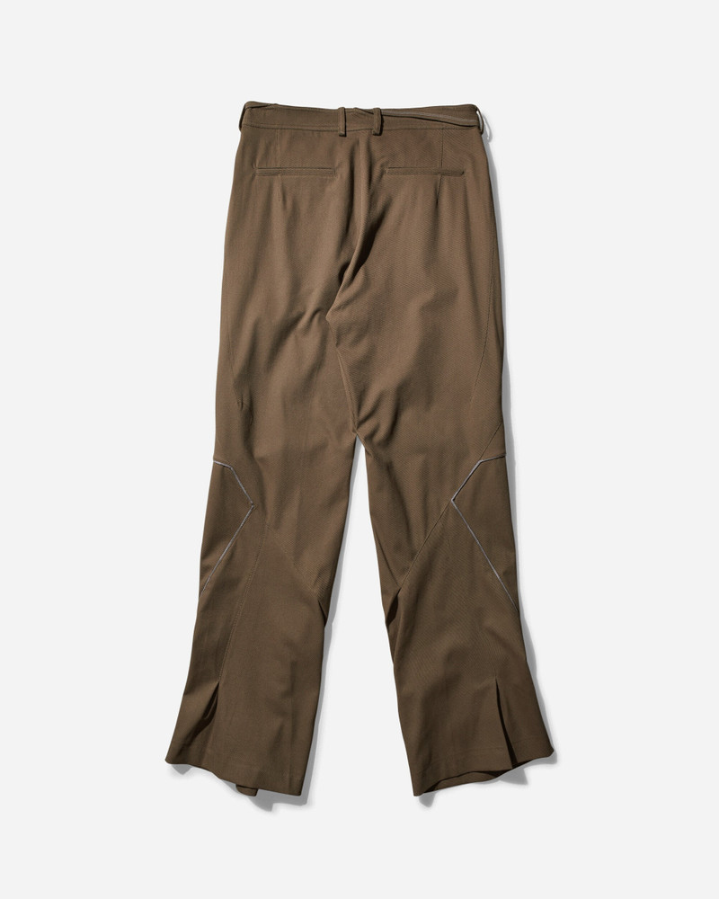 Kiko Kostadinov Ohne K-Dart Trousers Brass Green outlook