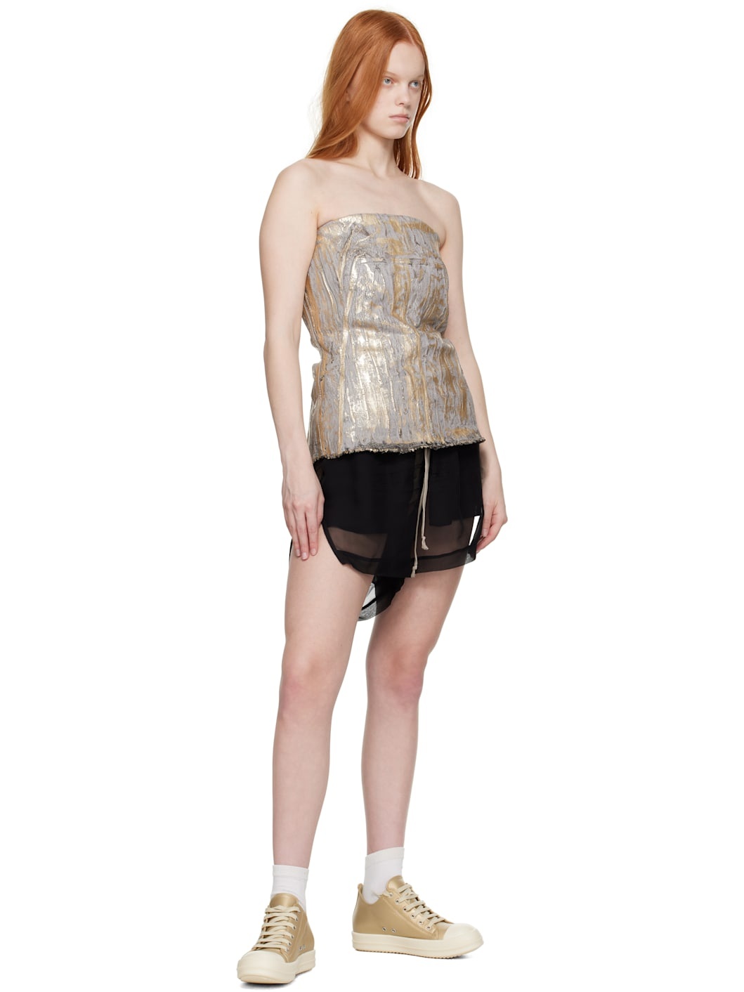 Gold Hollywood Low Sneaks Sneakers - 5