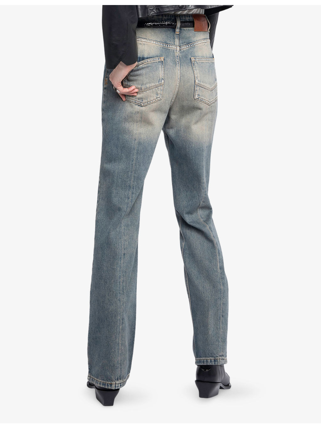 Evy Regular-Fit High-Rise Denim Jeans - 3