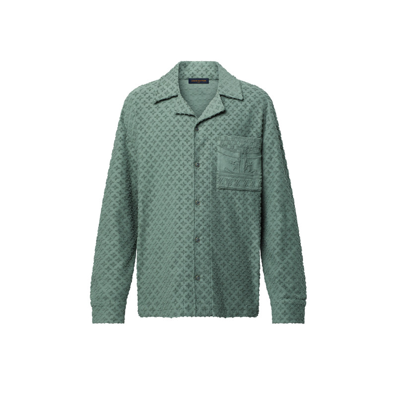French Terry Jacquard Overshirt 1