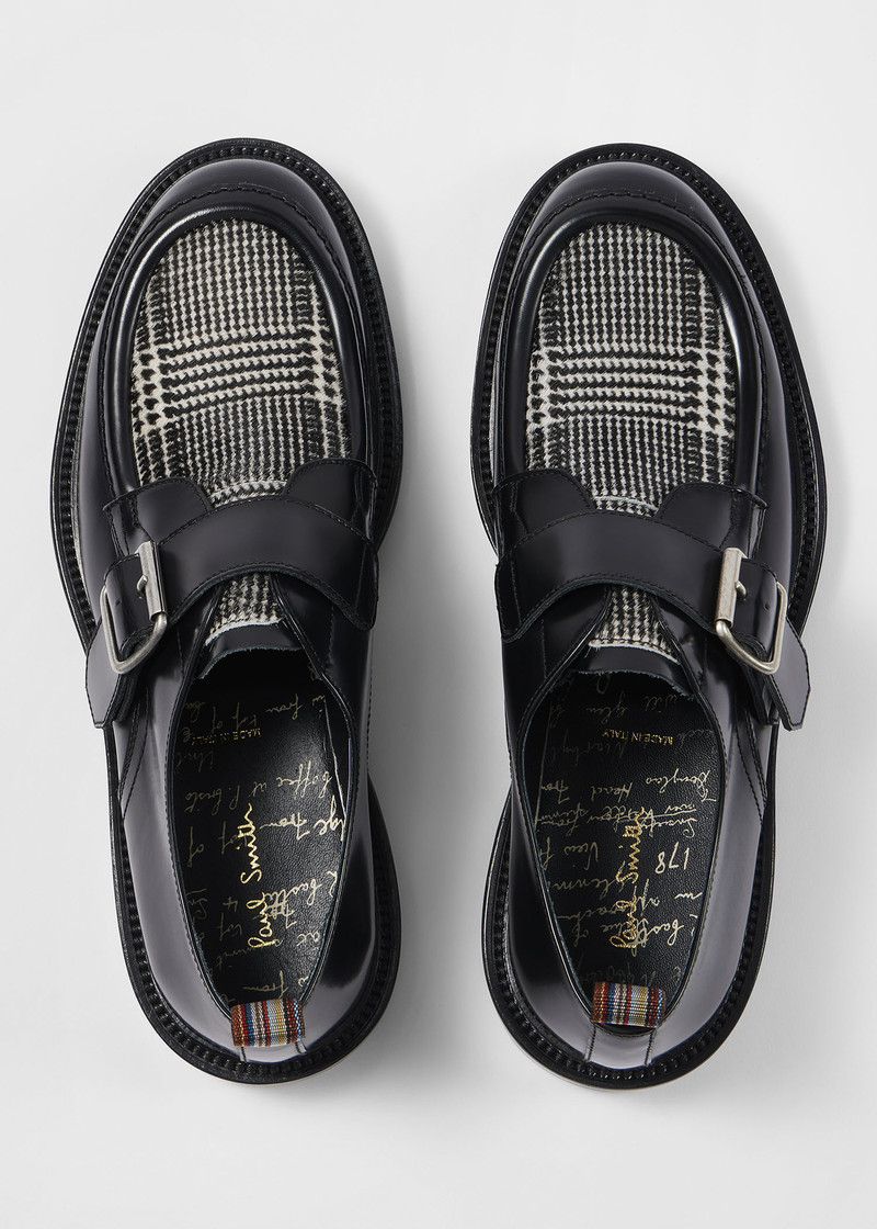 Black Contrast-Vamp 'Newling' Shoes 3