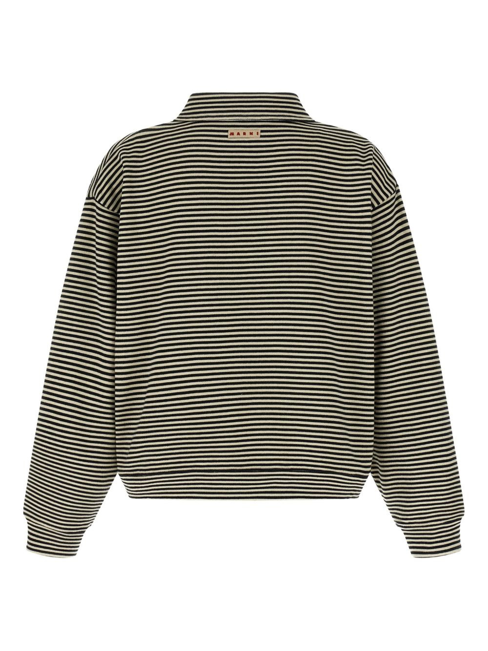 striped cotton sweatshirt - 2