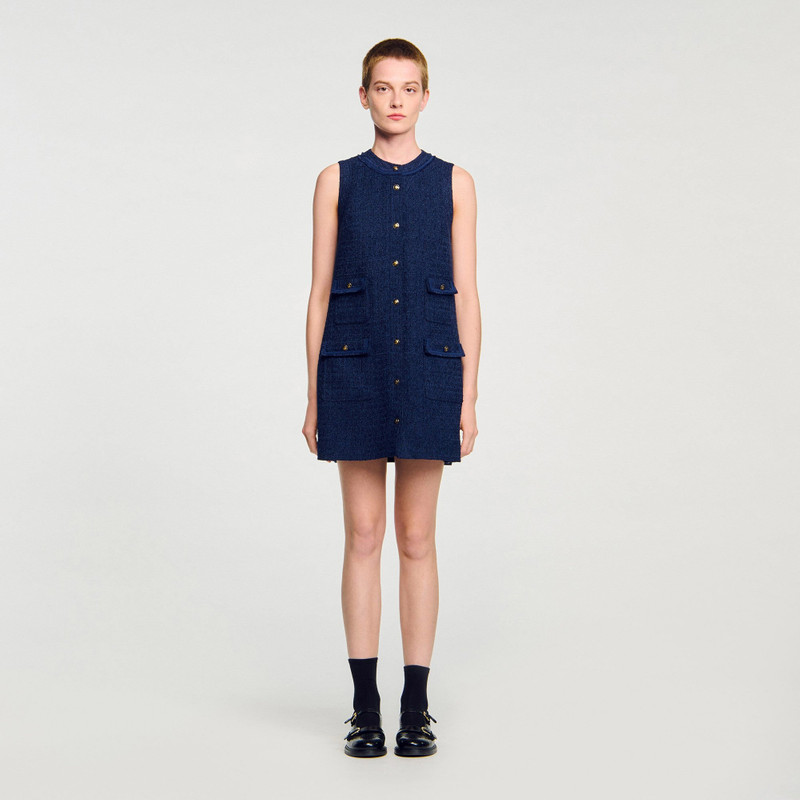 Sandro MINI TWEED DRESS outlook