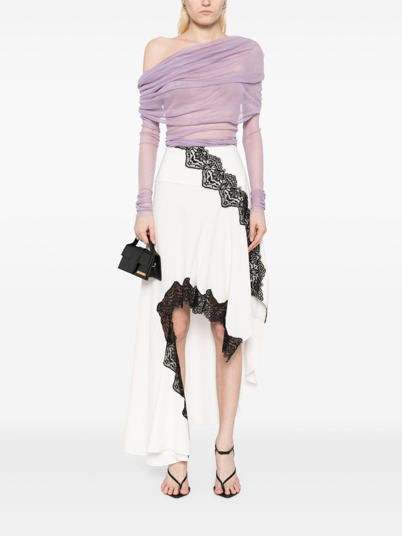 CHRISTOPHER ESBER Verner lace asymmetric skirt outlook