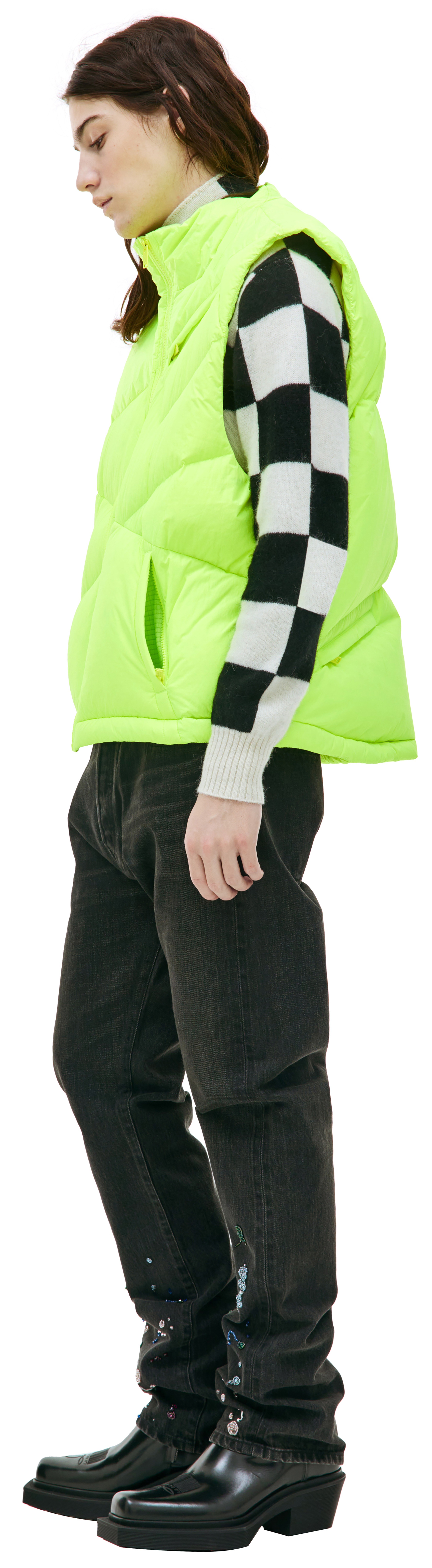 QUILTED NYLON VEST - 2