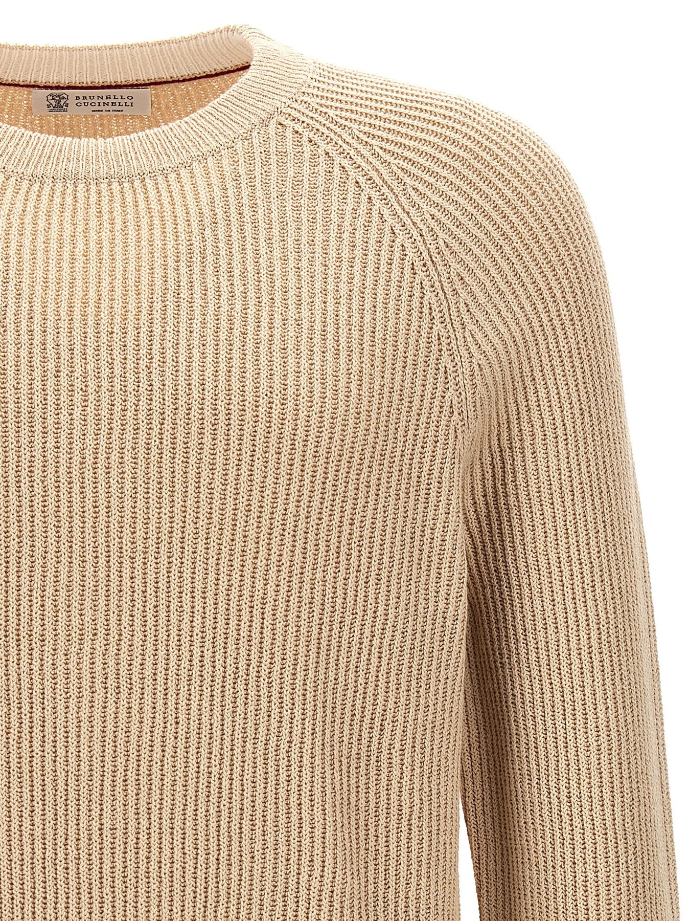 Crewneck Sweater Sweater, Cardigans Beige - 3