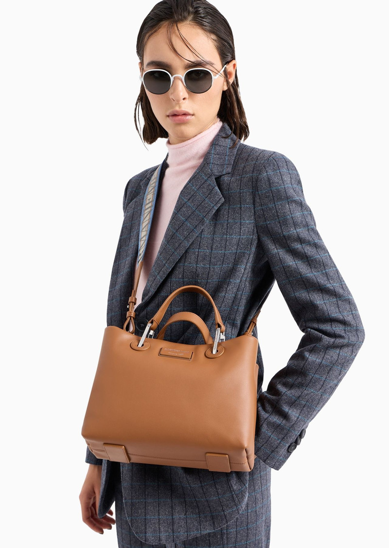 ASV small MyEA shopper bag in ecological leather 8
