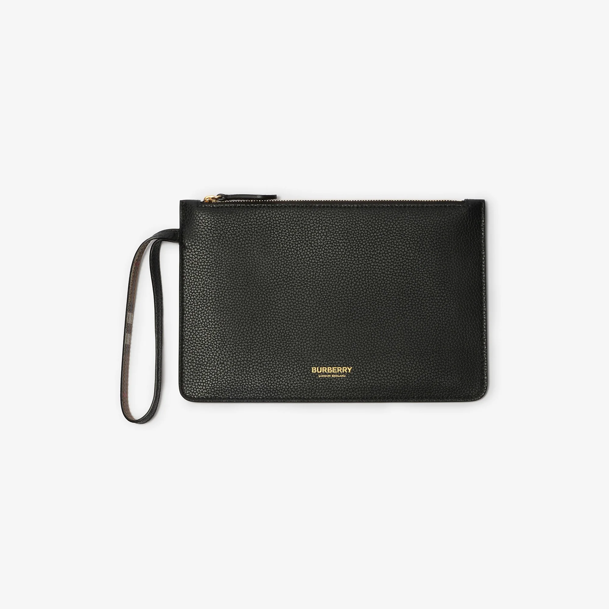Leather Zip Pouch - 1