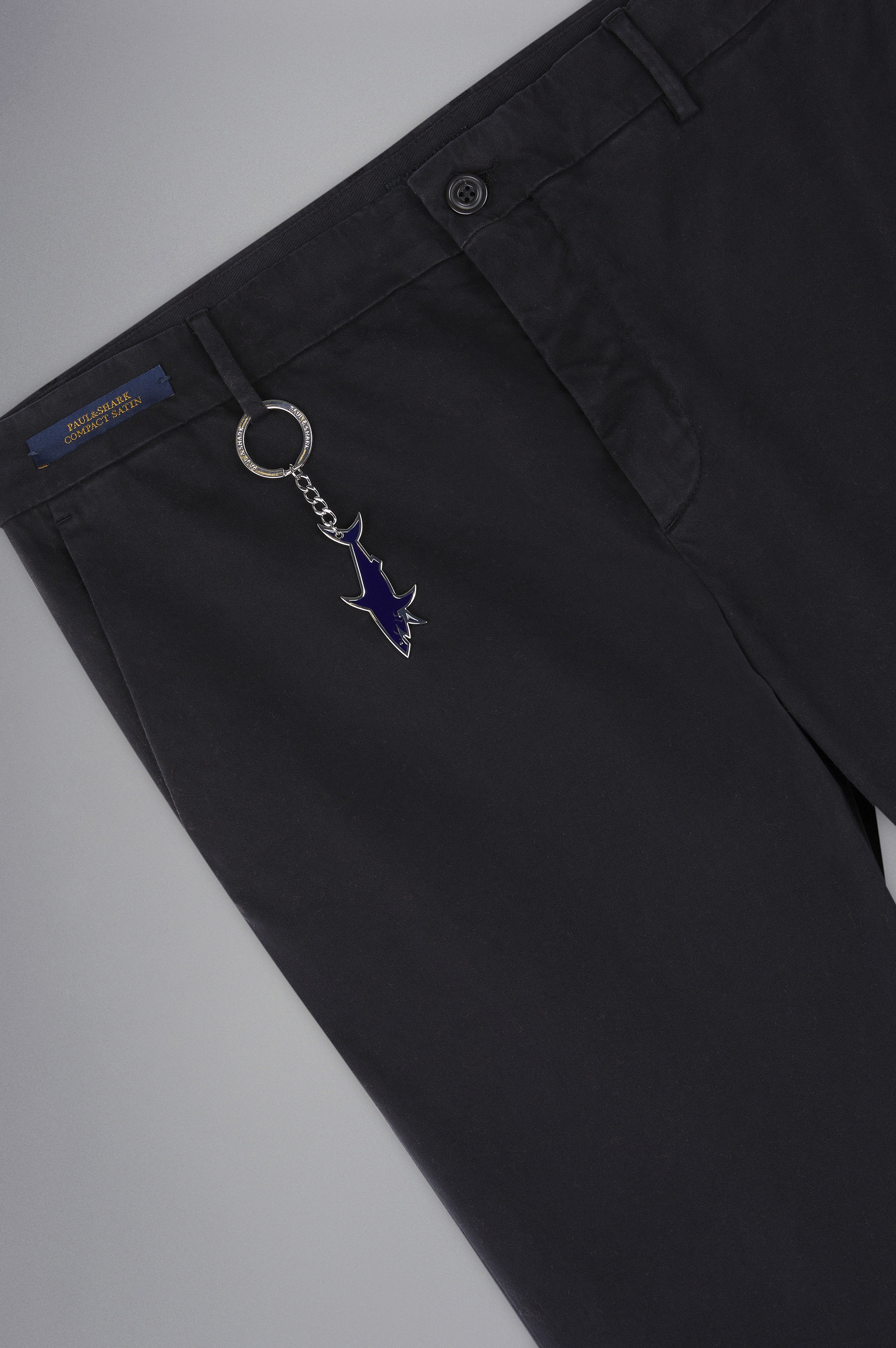 COTTON STRETCH CHINO TROUSERS - 5