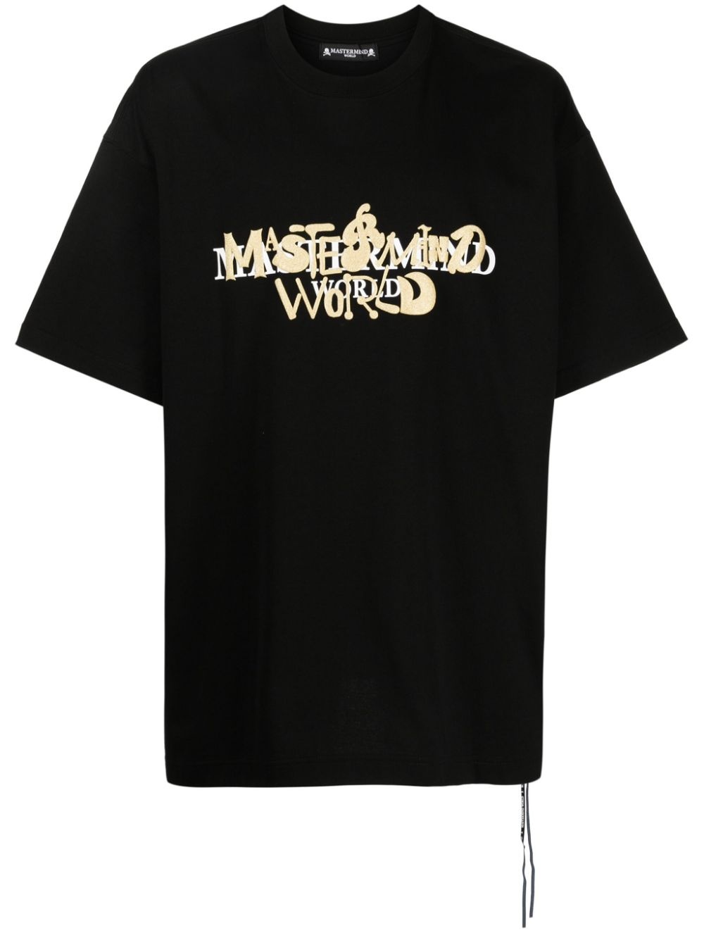 logo-print cotton T-shirt - 1