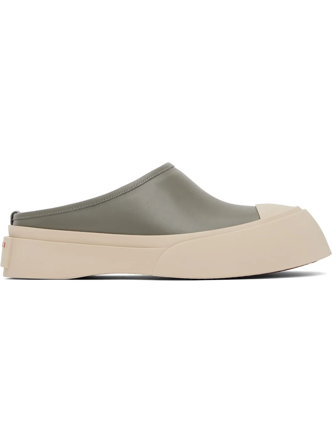 Gray Pablo Sabot Slip-on Loafers - 1