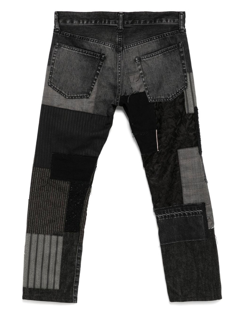 Junya Watanabe MAN patchwork jeans outlook