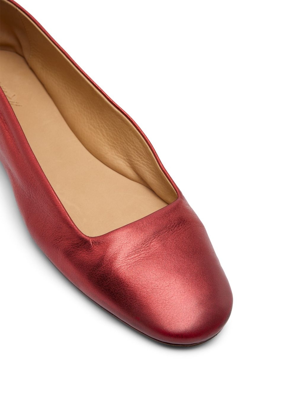 metallic ballerinas - 4