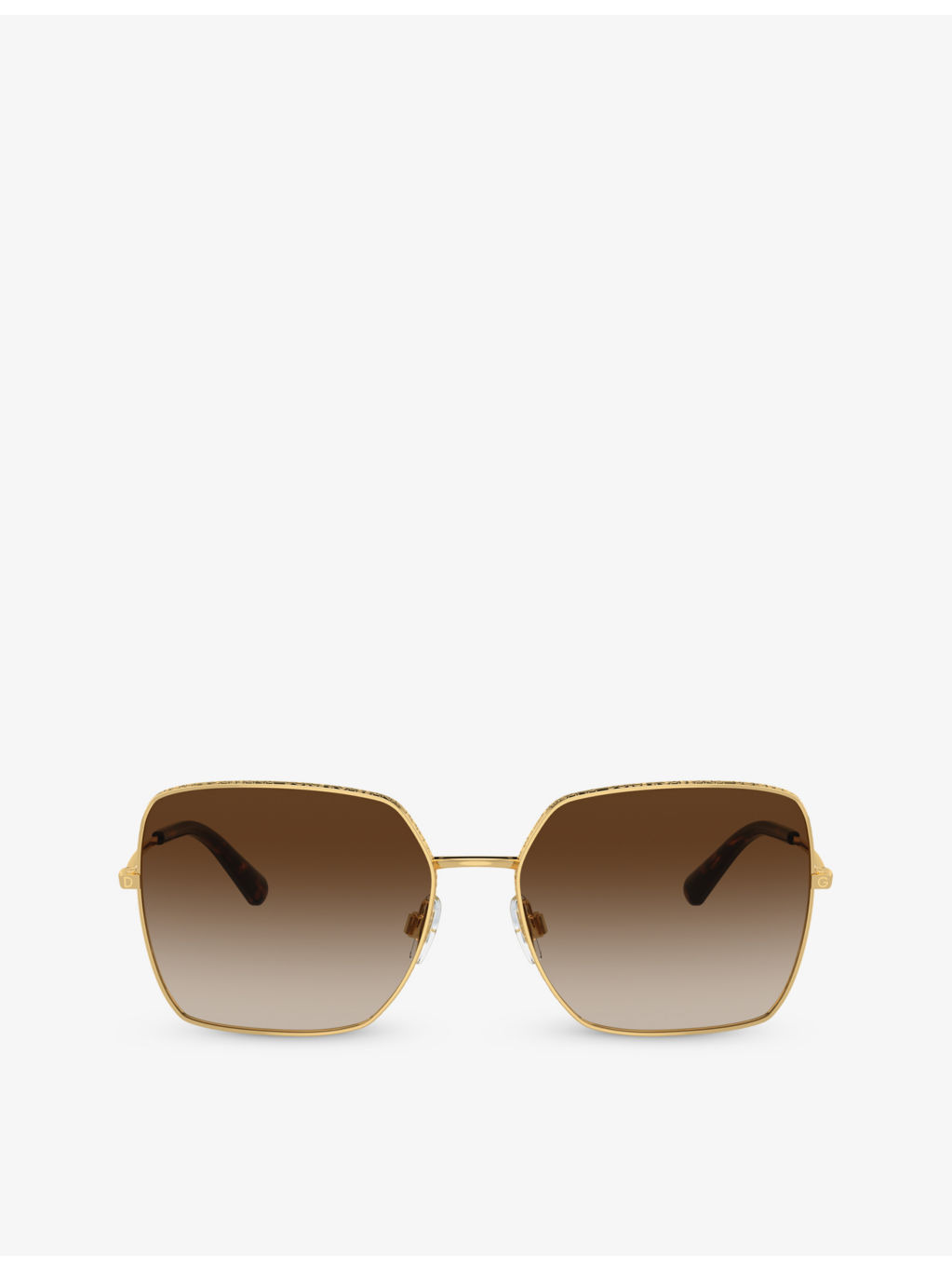 DG2242 square-frame metal sunglasses - 1