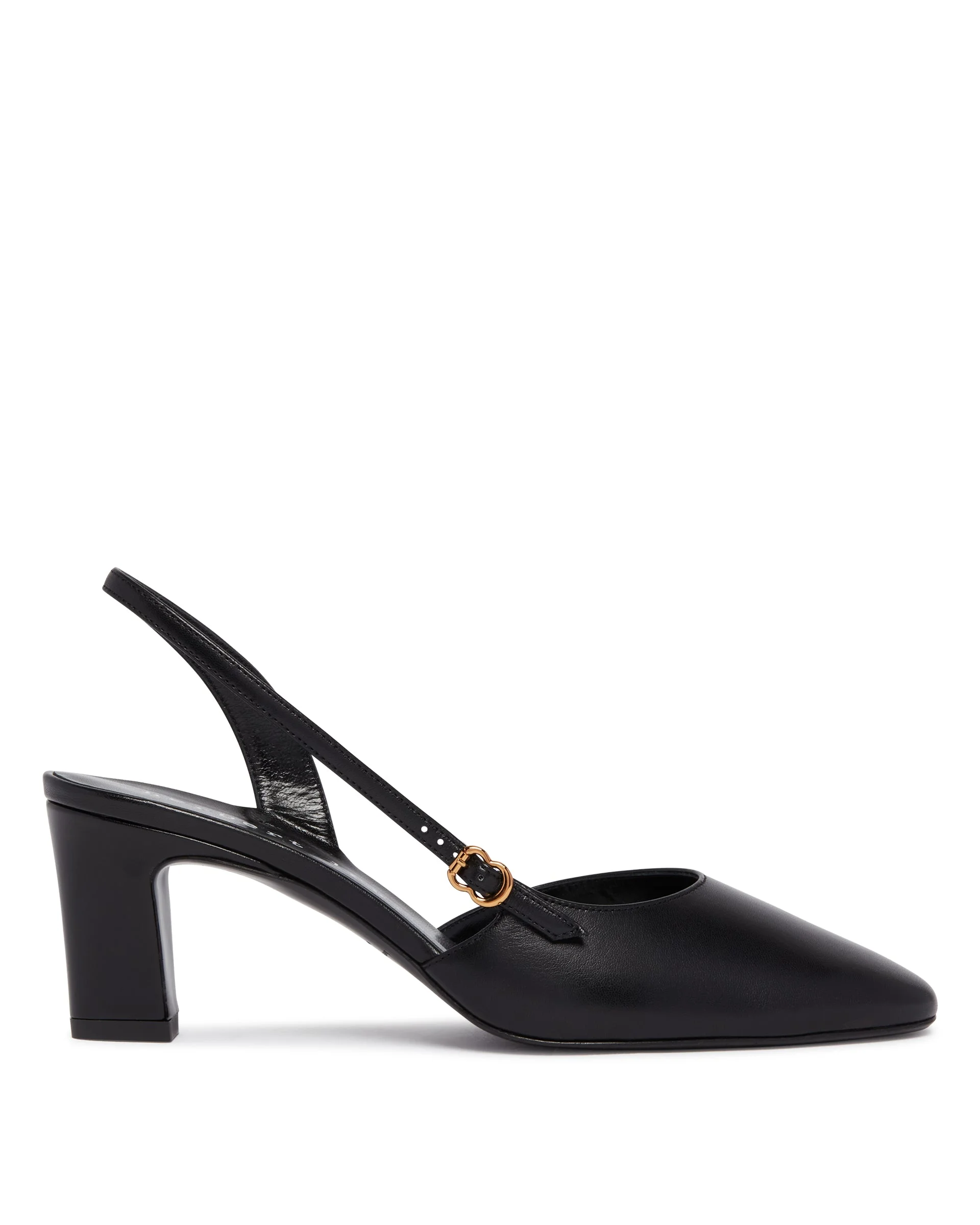 Black Ask Around Pumps - 1