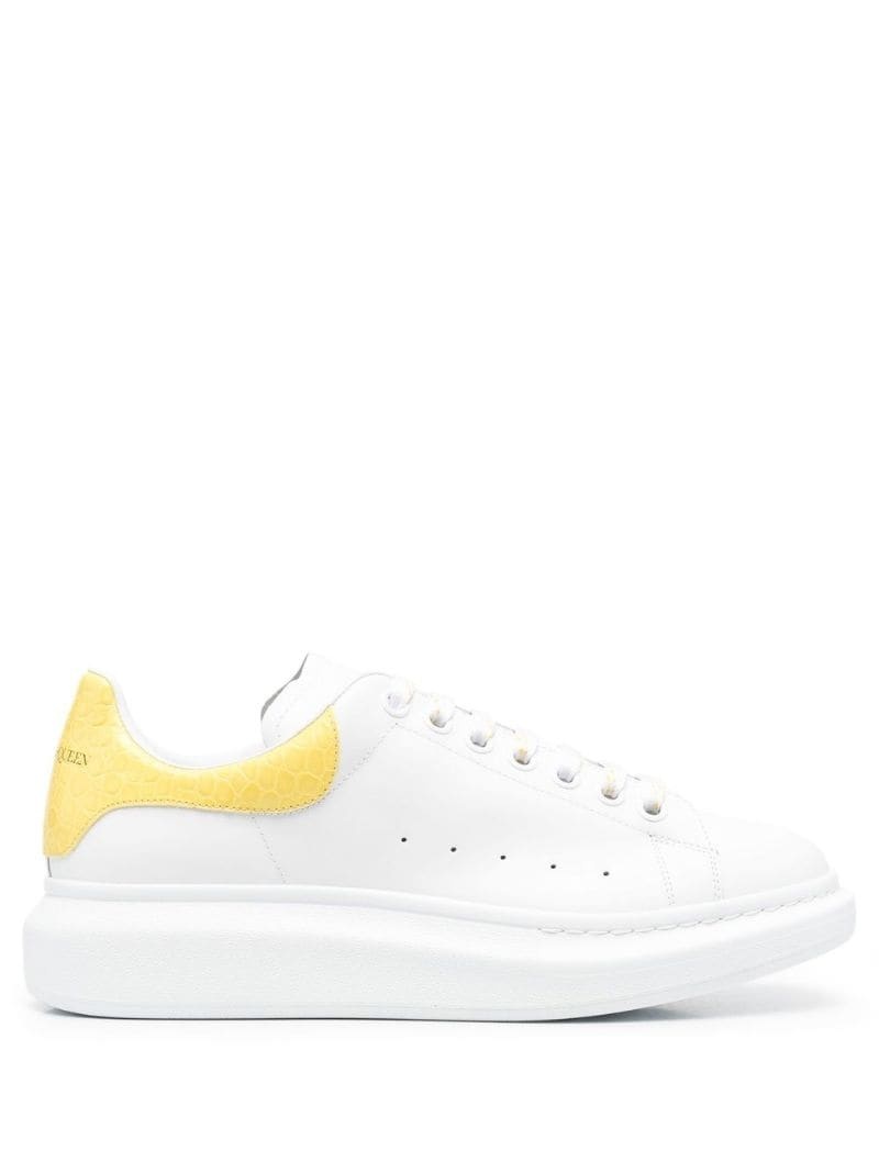 Oversized Larry leather sneakers - 1