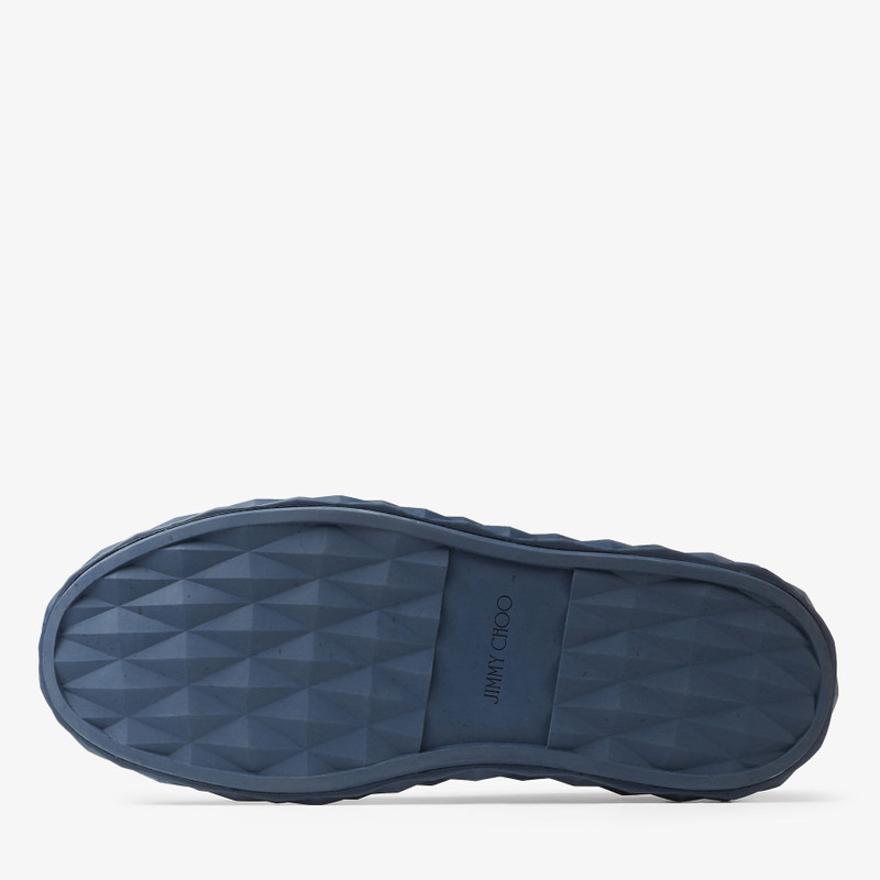 Diamond Light Maxi M Navy Knit Trainers 5