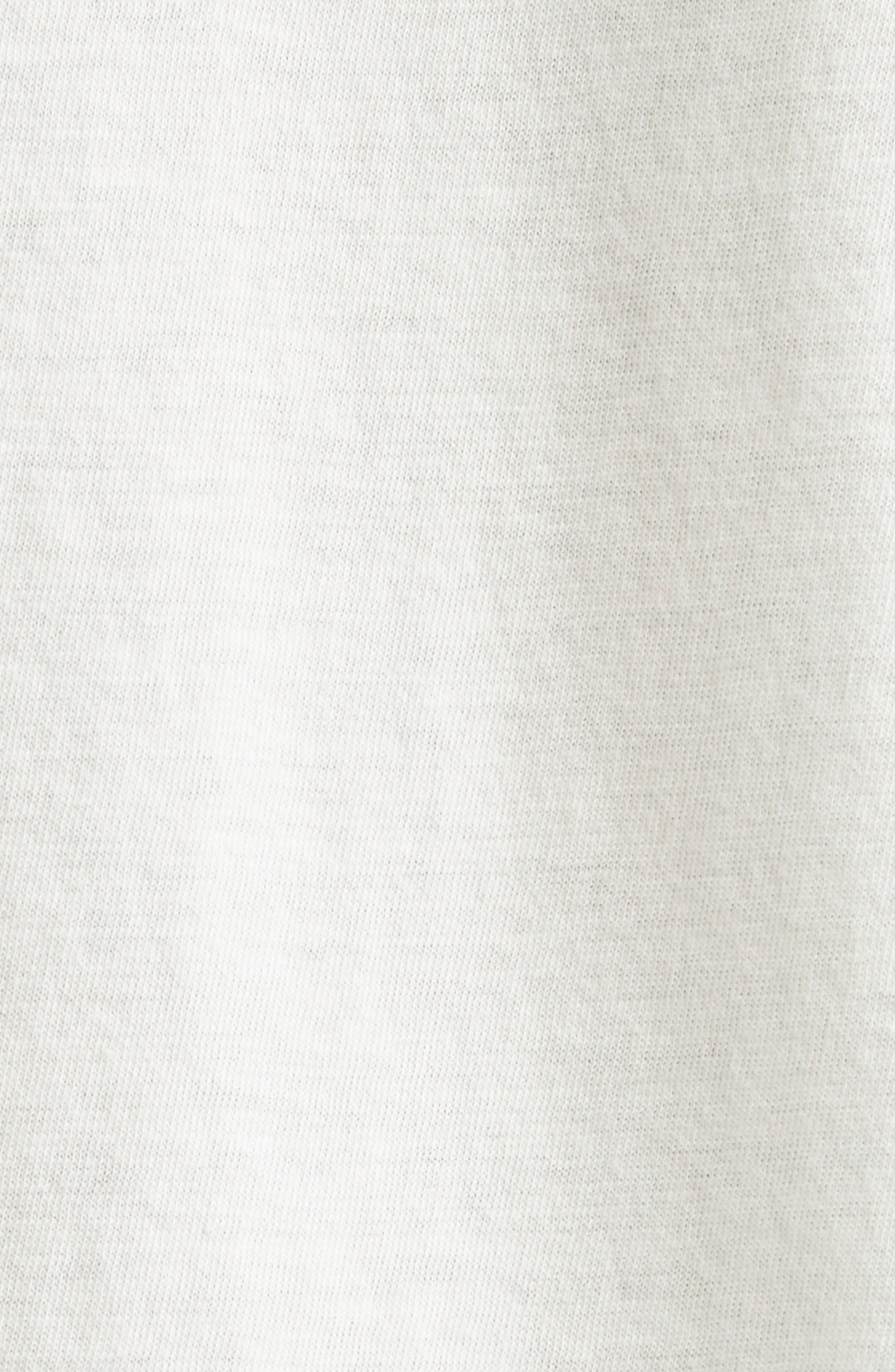 R13 You Wish Cotton & Cashmere Graphic T-Shirt in Ecru at Nordstrom - 6