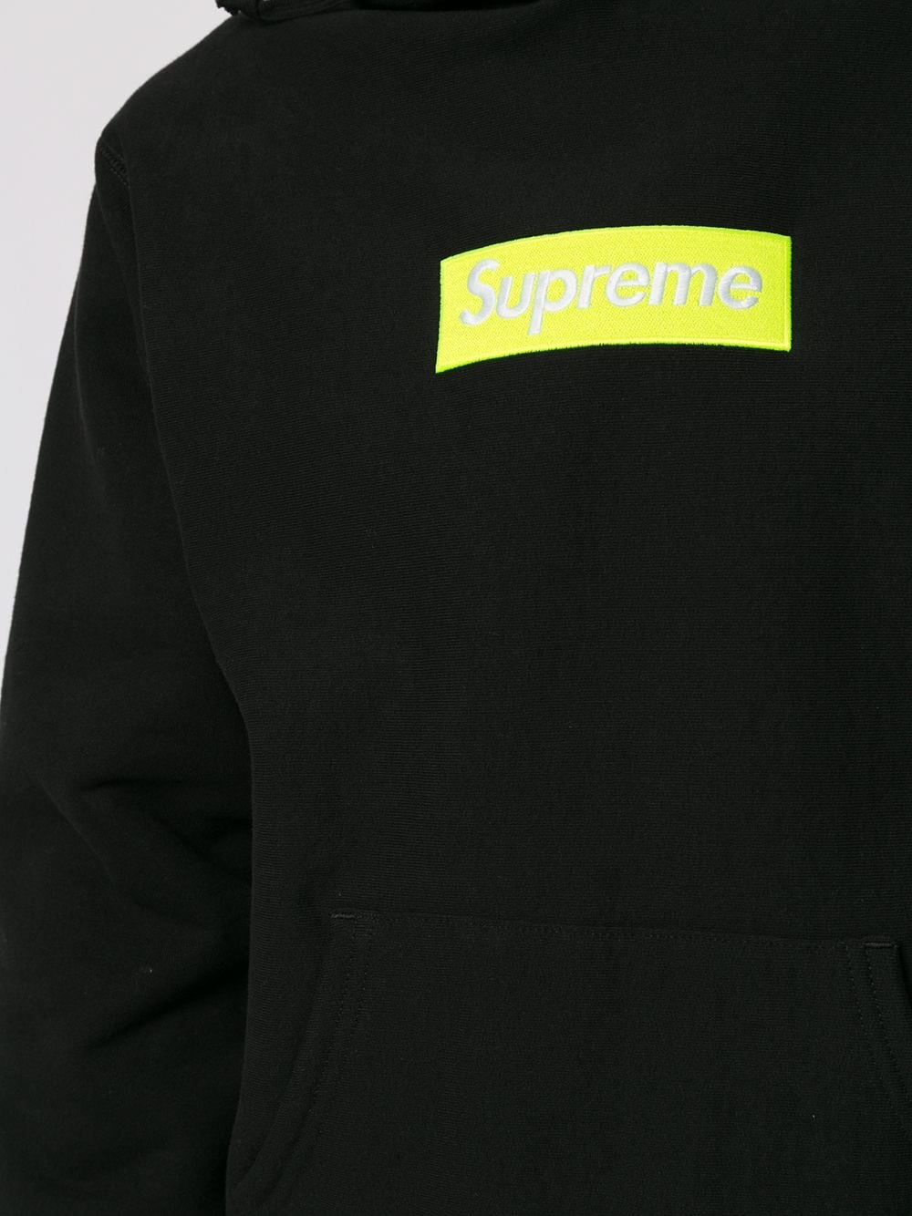 box logo hooded sweatshirt - 5