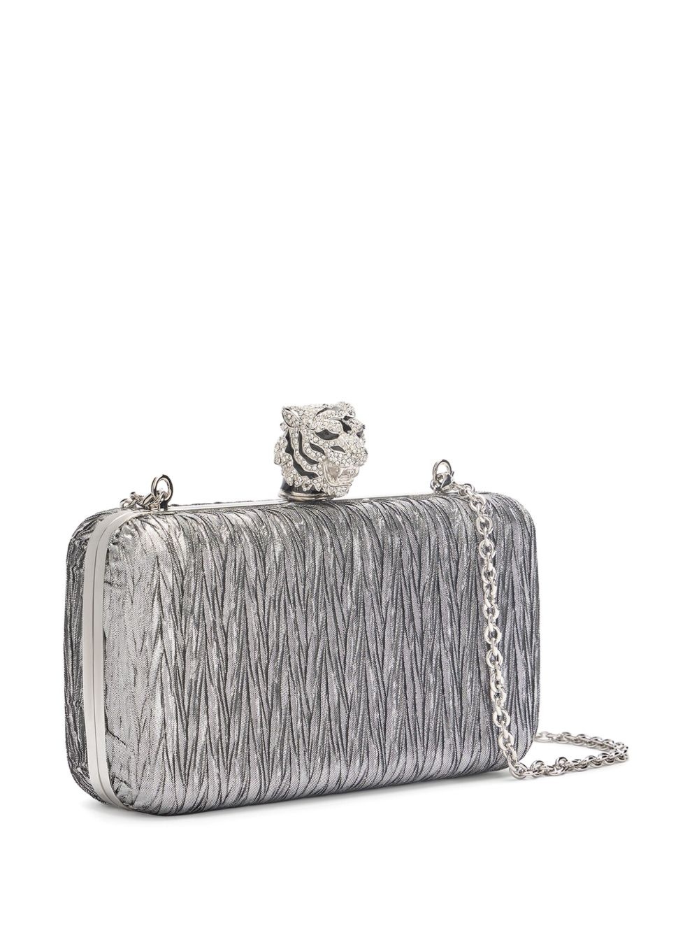 Jewelled Tigers clutch bag - 4