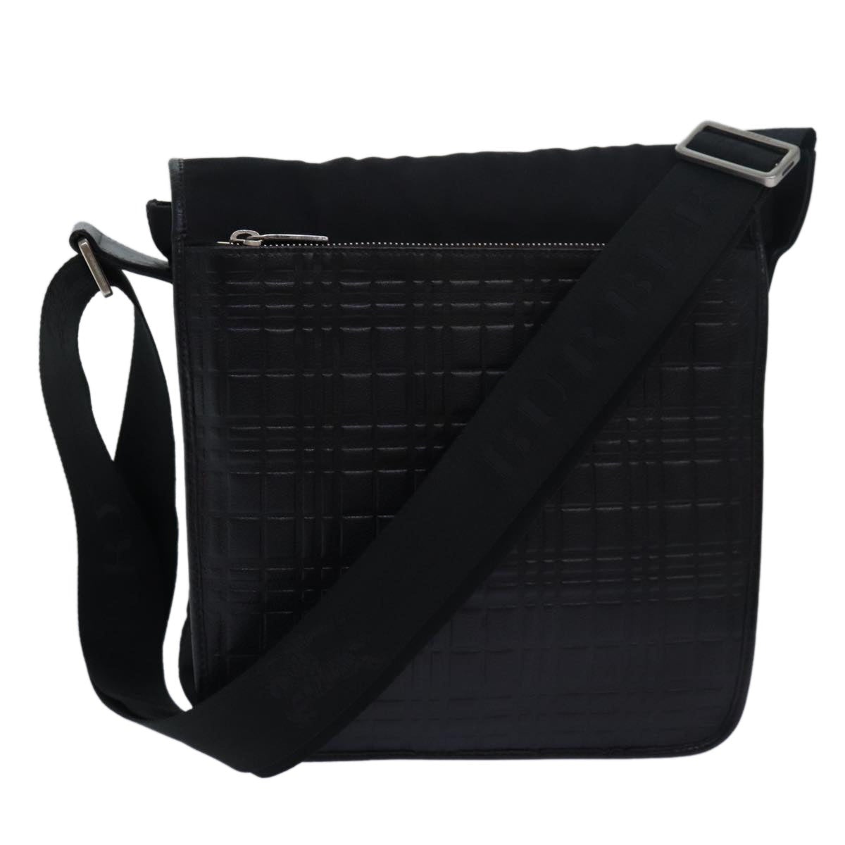 Burberry Shoulder Bag Nylon Black - 1