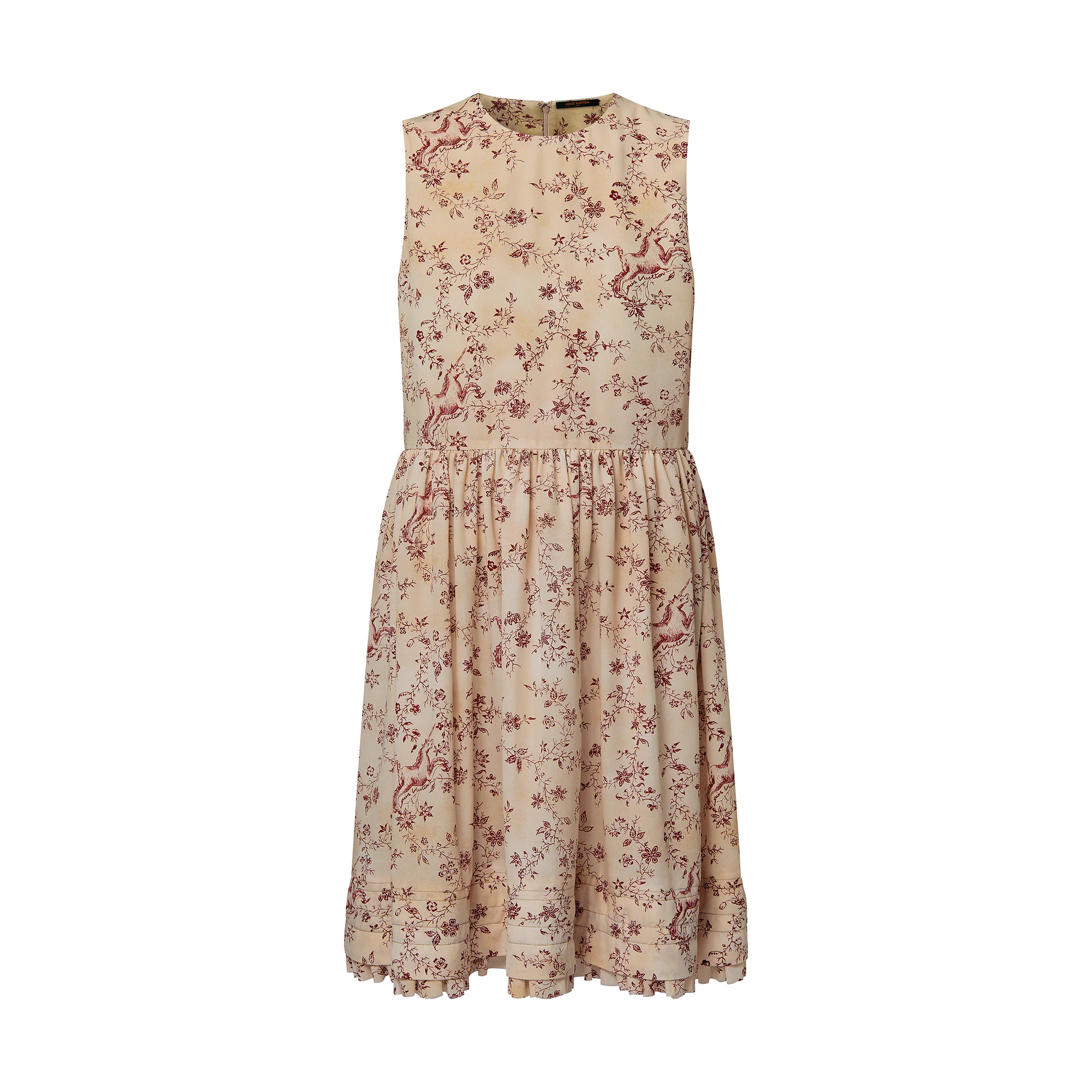 Unicorn Print Midi Dress - 1