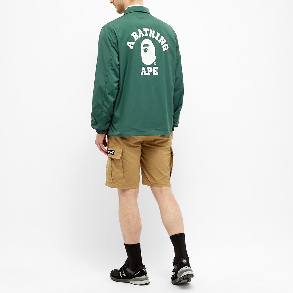 A Bathing Ape College Coach Jacket - 7