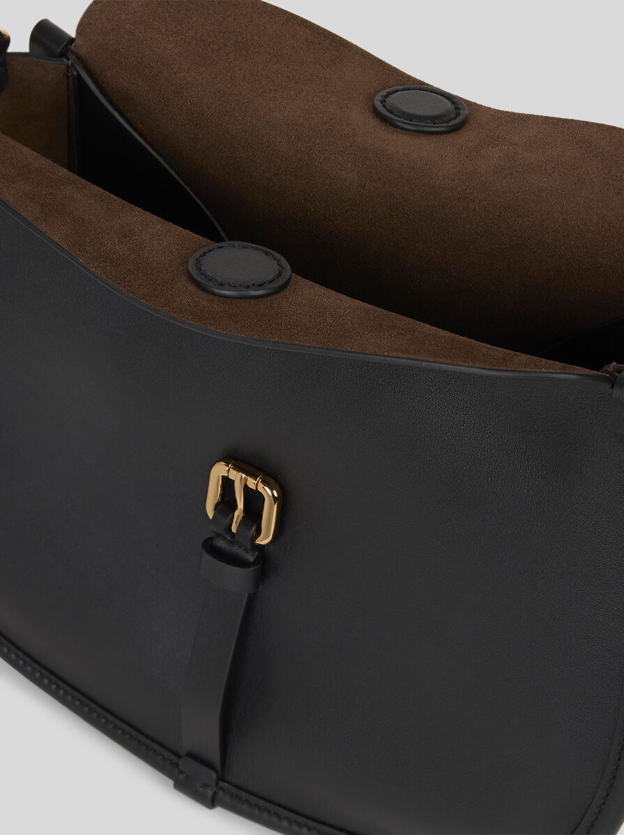 MEDIUM LEATHER PONY BAG - 3