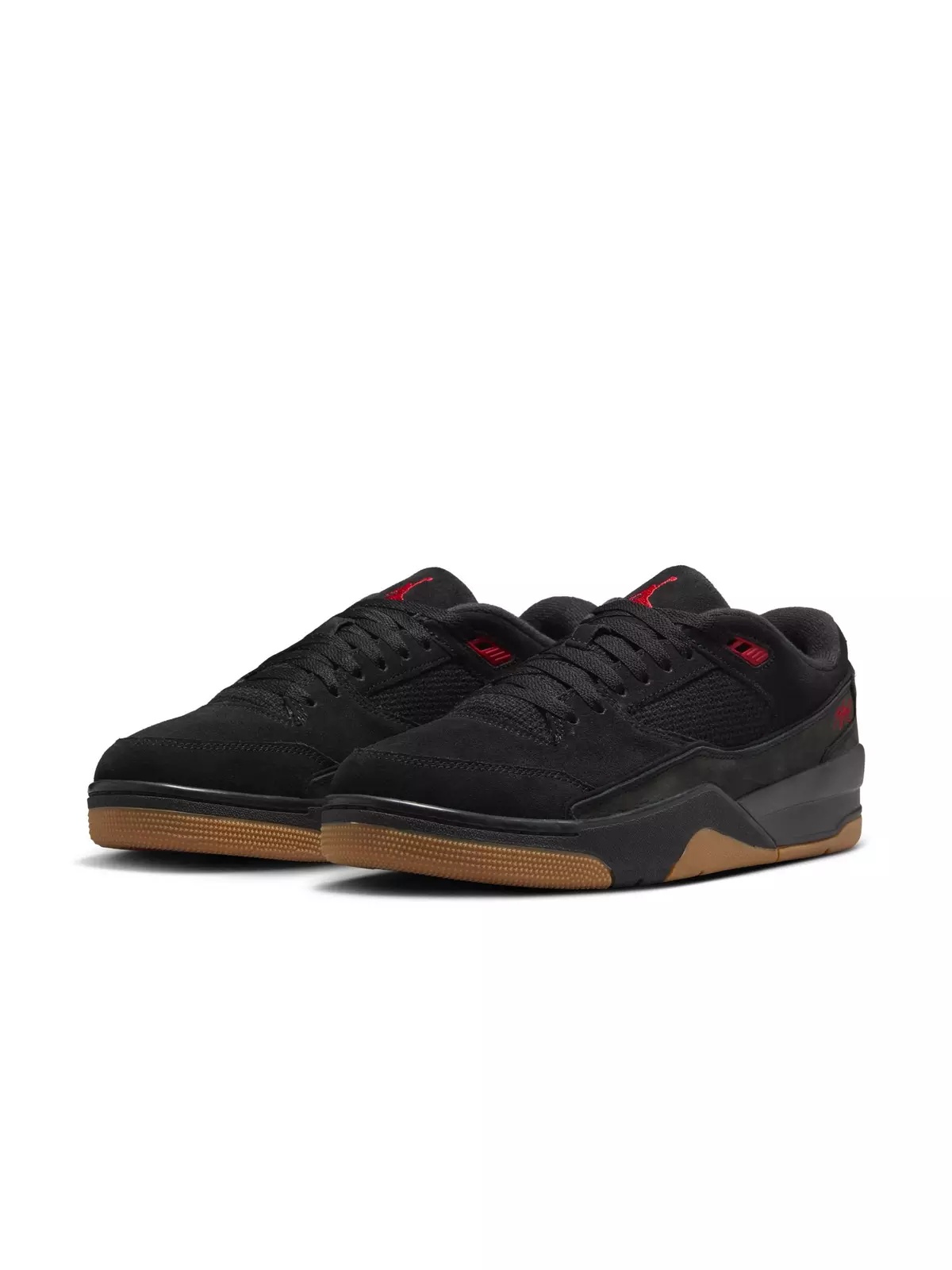 Flight Court "Black/Varsity Red/Gum Med Brown" Men's Shoe - 5