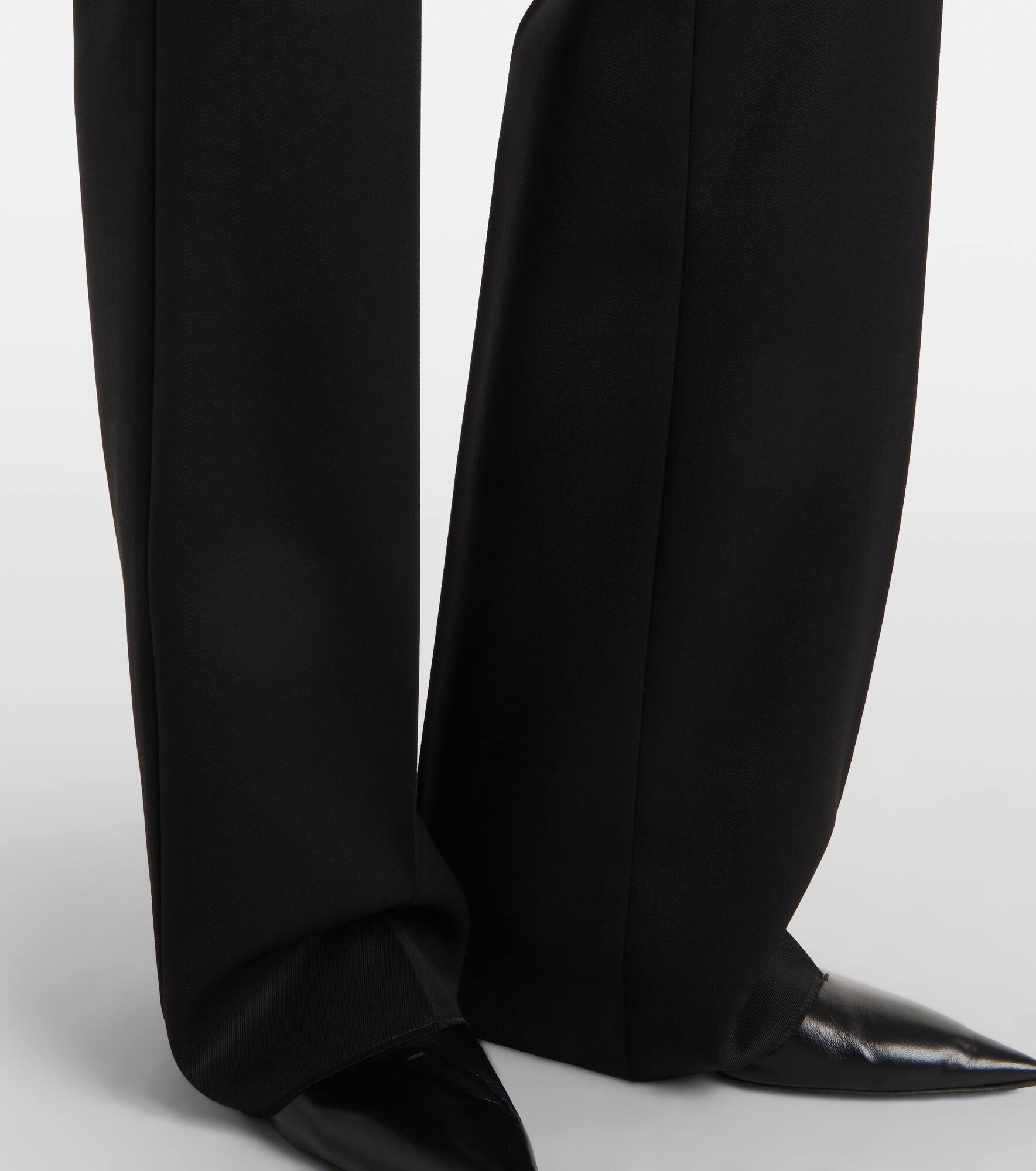 Cannes virgin wool straight pants - 5