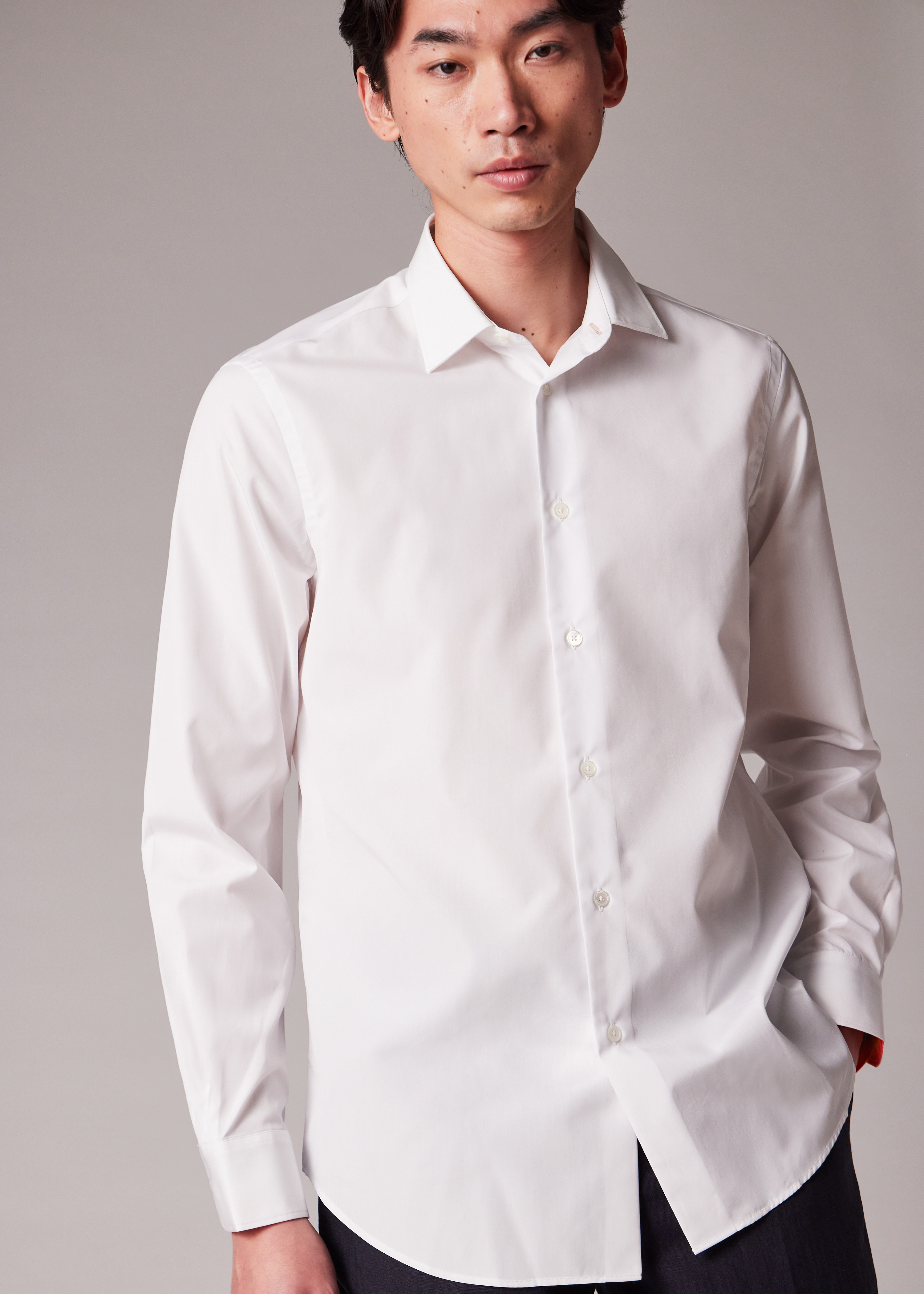 Tailored-Fit 'Artist Stripe' Cuff Shirt - 6