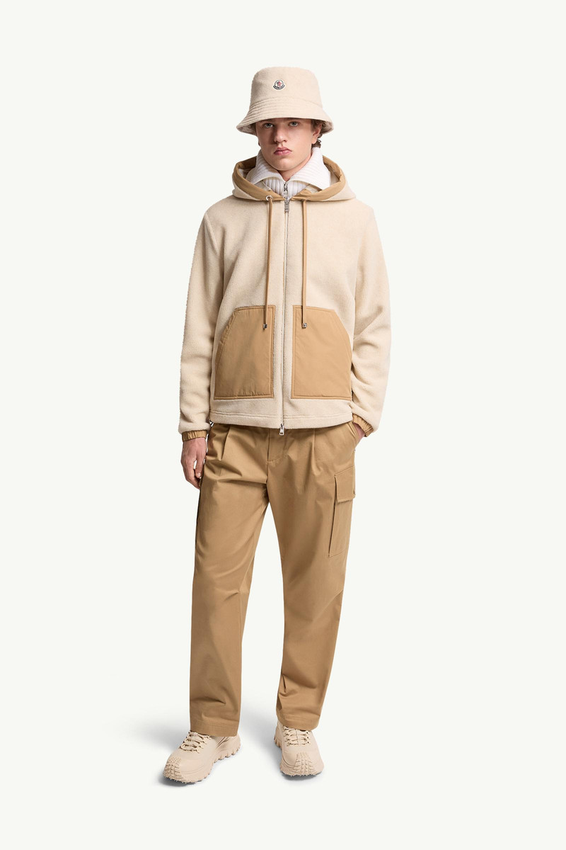 Moncler Teddy Zip-Up Hoodie outlook