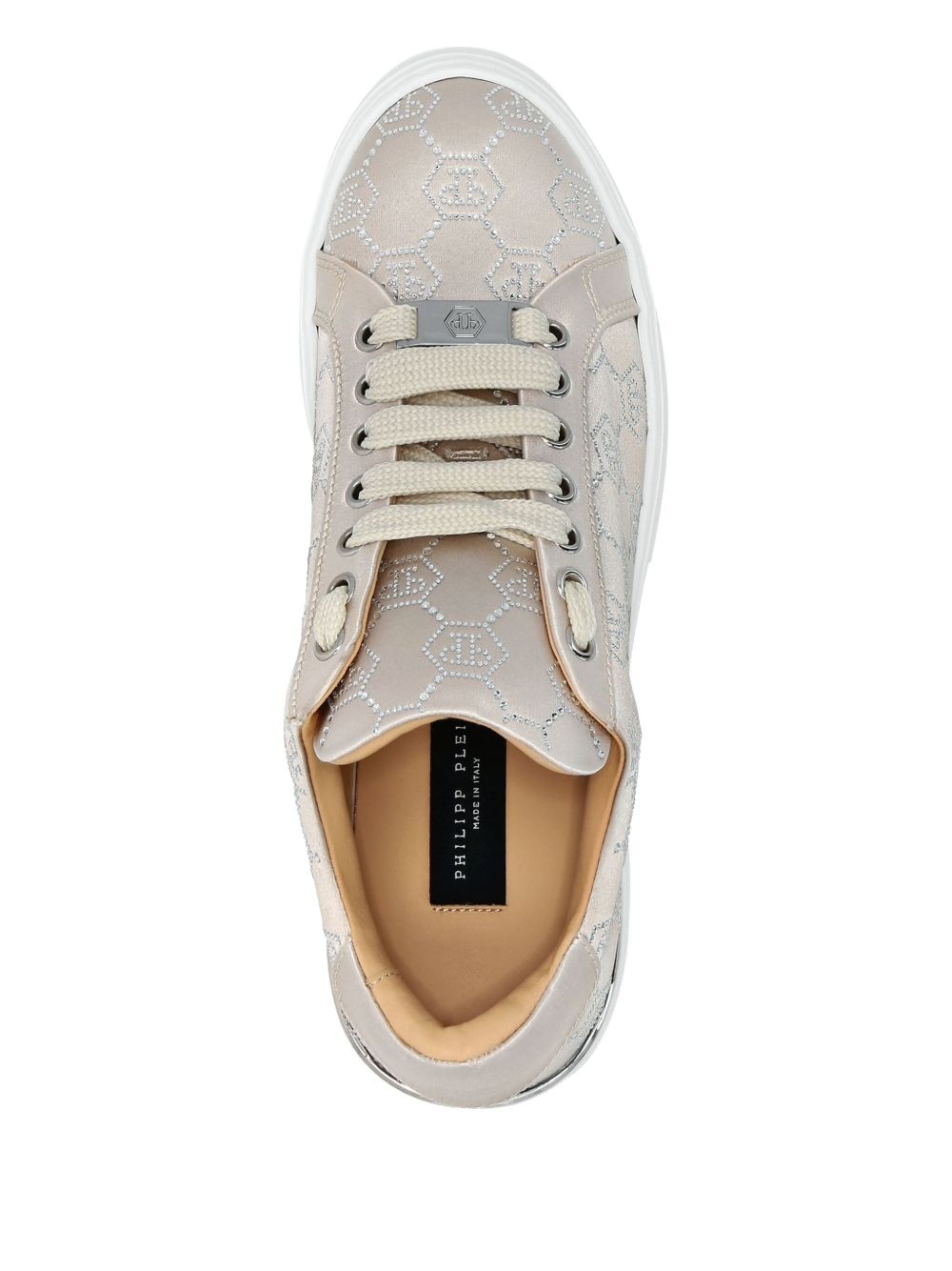 monogram-embellished sneakers - 3