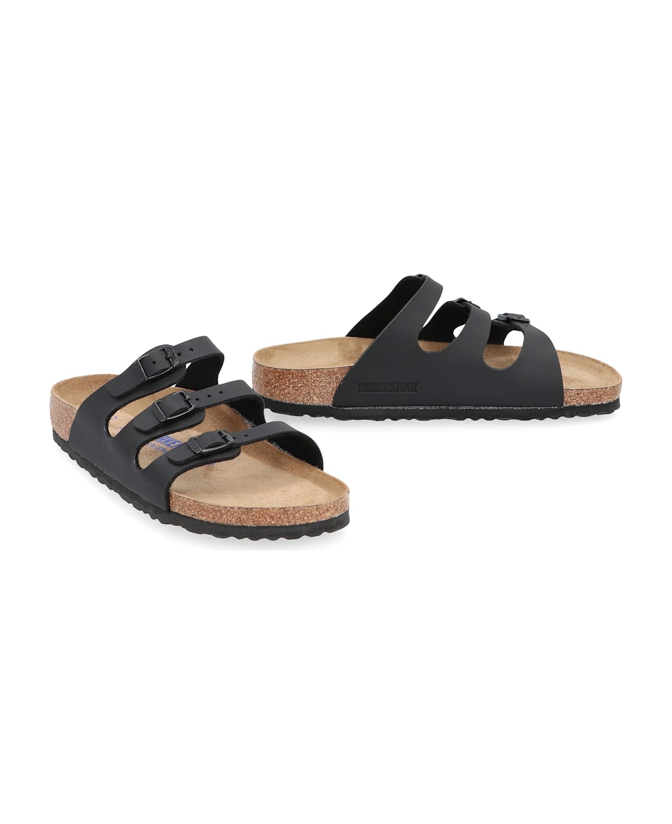 Florida Bs Leather Slides - 3